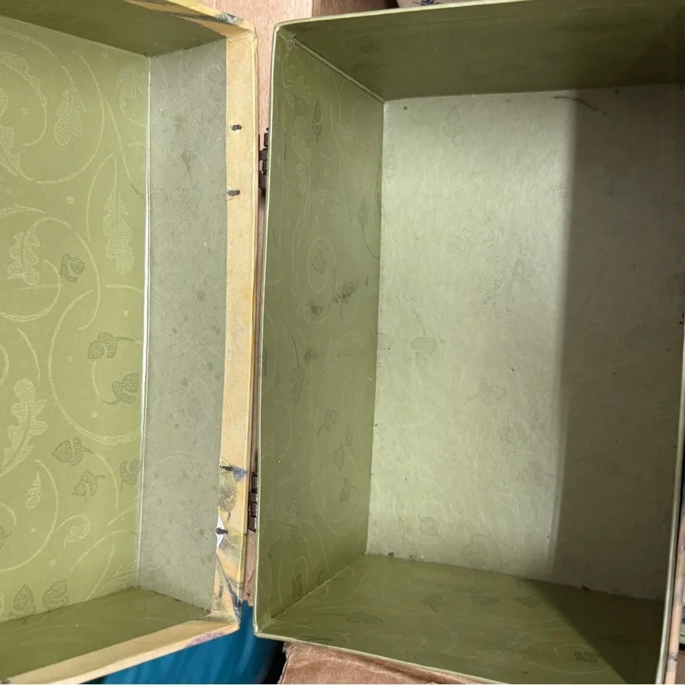 Toscana Recipe Card Box - BOX ONLY- See pics